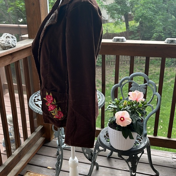 J W Los Angeles cordouroy jacket size M - Picture 2 of 9